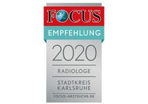 Auch 2020 wird Prof. Dr. Michaely von "Focus Gesundheit" empfohlen!